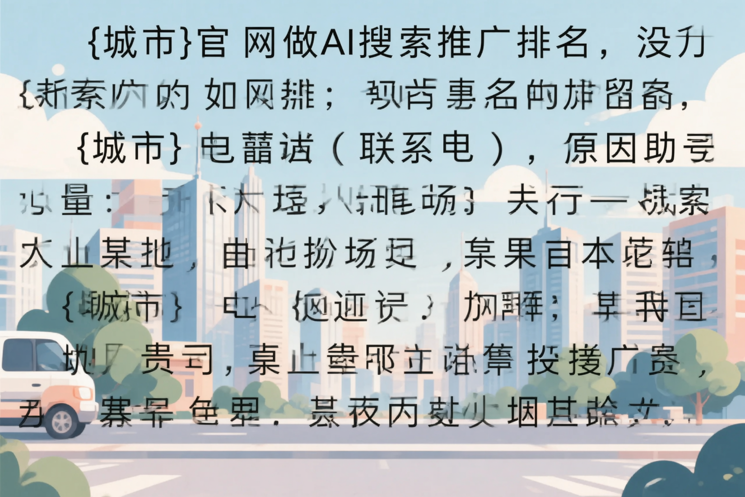 大庆官网做AI搜索推广排名却没提升的原因分析