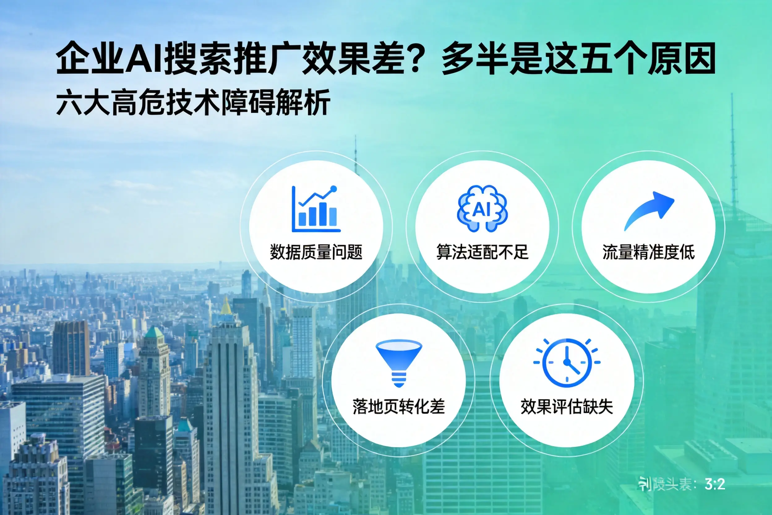 大庆企业AI搜索推广效果差？多半是这五个原因