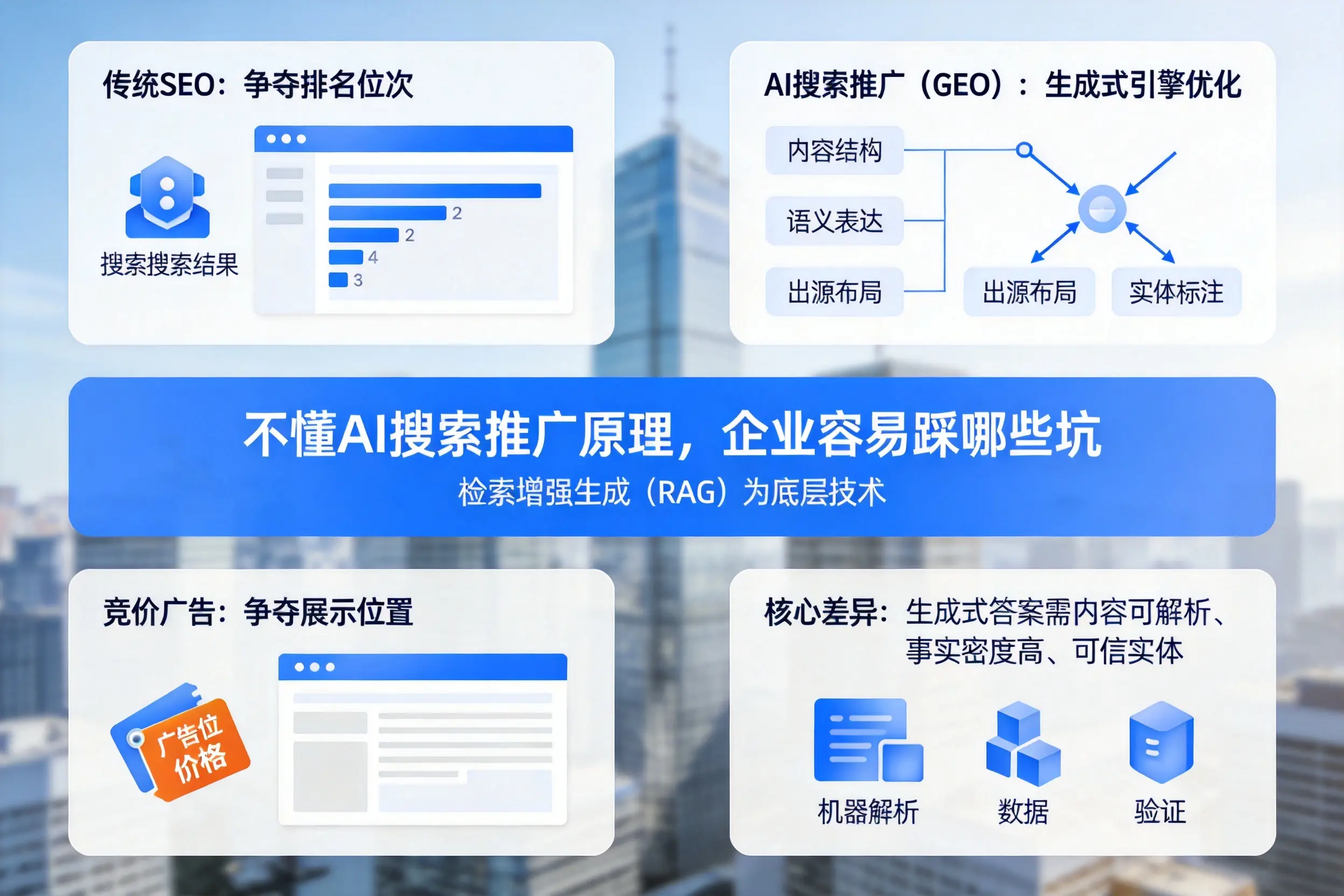 不懂AI搜索推广原理，大庆企业容易踩哪些坑