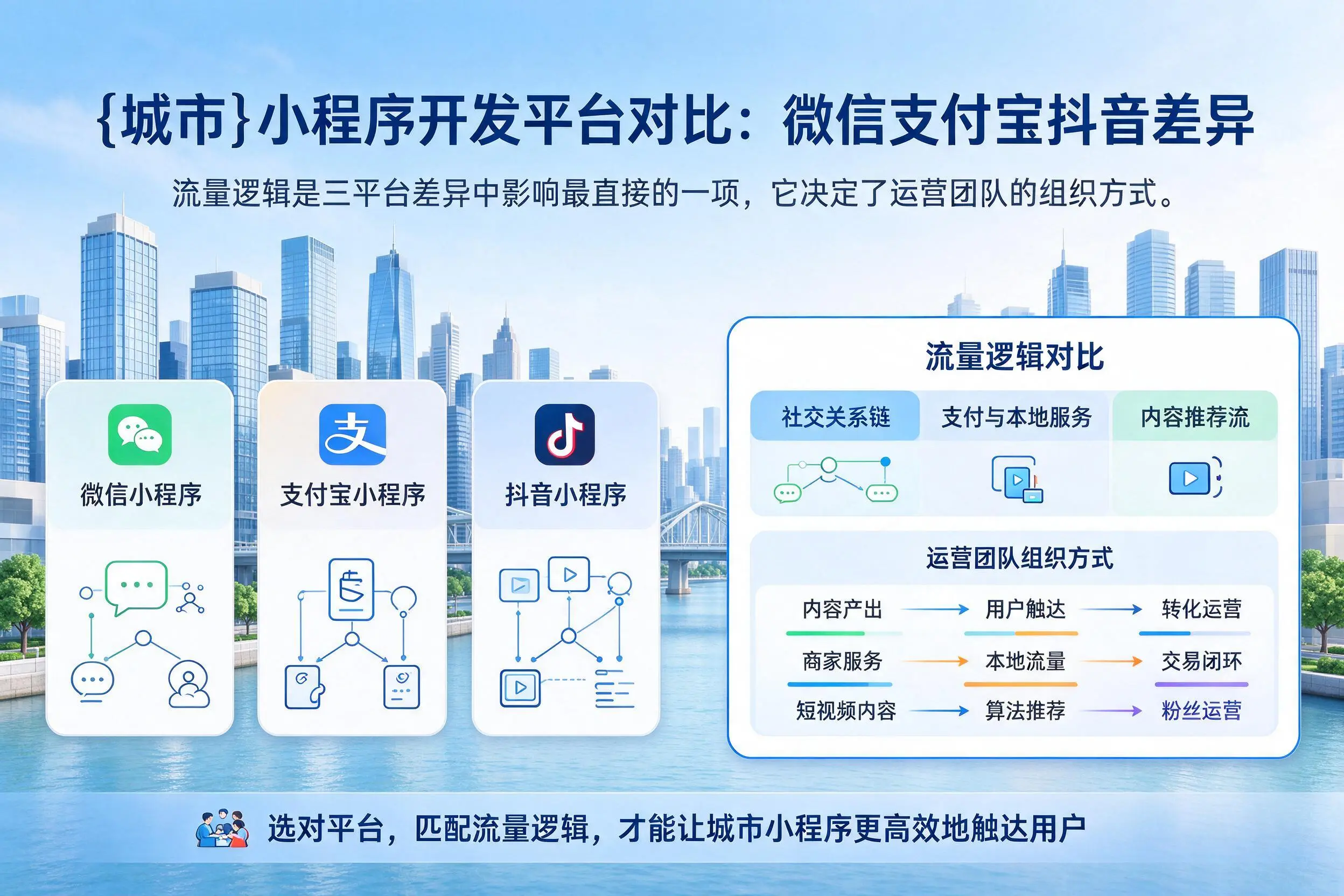 大庆小程序开发平台对比：微信支付宝抖音差异