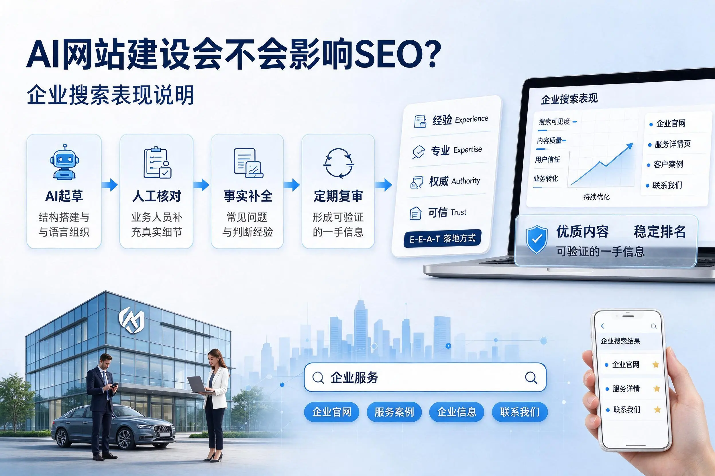 AI网站建设会不会影响SEO?大庆企业搜索表现说明